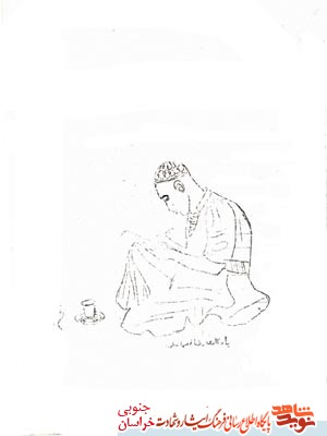وصف مردان آسمانی در چهره تصویر از شهید رضا اسماعیلی وصف مردان آسمانی در چهره تصویر از شهید رضا اسماعیلی