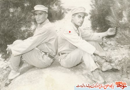برگ نوشته ای  از شهید محمد ابراهیم نوریان نسب