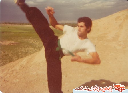 برگ نوشته ای  از شهید محمد ابراهیم نوریان نسب