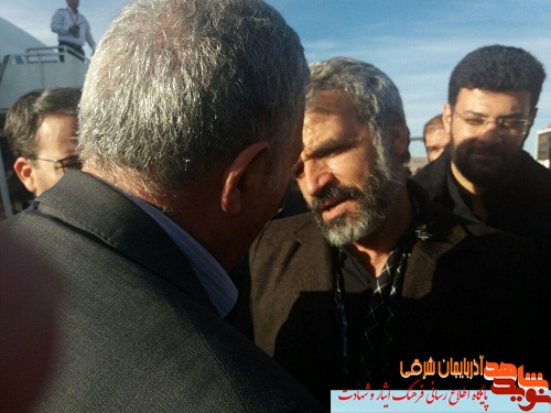 چند نما از حضور پدر شهید حججی در تبریز چند نما از حضور پدر شهید حججی در تبریز