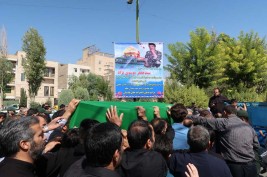 مراسم تشییع و تدفین  پیکر مطهر شهید «سید جعفر موسوی نژاد»