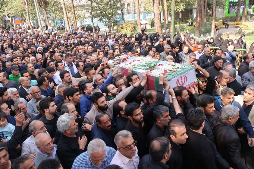 تشییع پیکر مطهر شهید مدافع حرم «سردار حاج علی امیری»