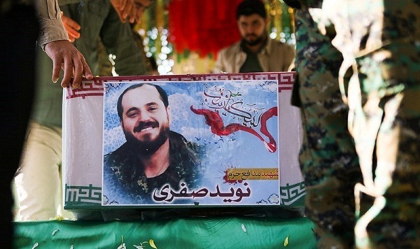 شهید مدافع حرمی که کروکی محل تدفینش را کشید شهید مدافع حرمی که کروکی محل تدفینش را کشید