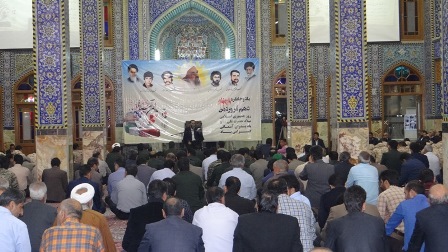 یادواره شهدای دهم فروردین یزد برگزار شد یادواره شهدای دهم فروردین یزد برگزار شد