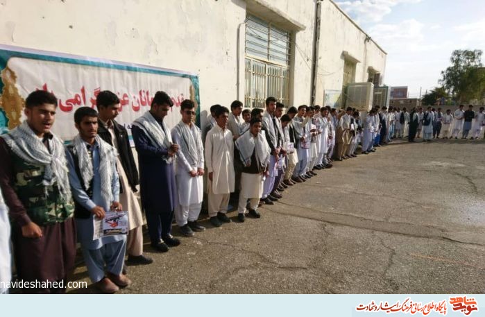 گزارش تصویری/ برگزاری آئین بزرگداشت شهدای حادثه تروریستی زاهدان در ایرانشهر