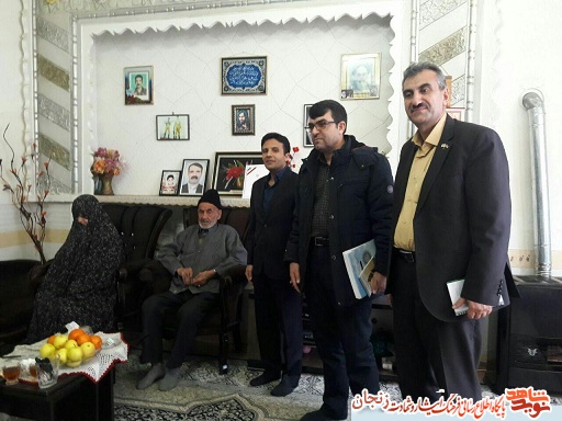 تصاویر نهضت دیدار با 3 هزار خانواده شهید استان زنجان
