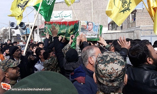 مراسم تشییع پیکر مطهر شهید مدافع حرم «زمان بربری» برگزار شد مراسم تشییع پیکر مطهر شهید مدافع حرم «زمان بربری» برگزار شد