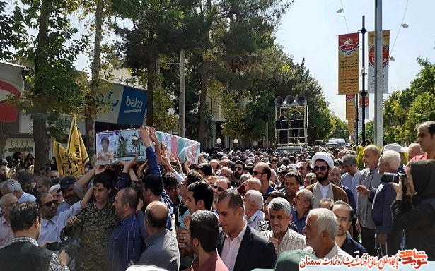 گزارش تصویری از تشییع پیکر شهید حسین امینیان گزارش تصویری از تشییع پیکر شهید حسین امینیان