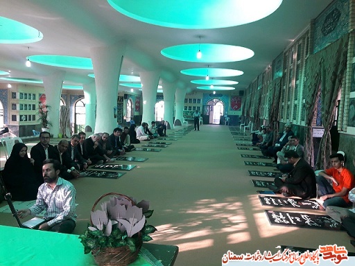 ادای احترام به مقام شهدا به مناسبت روز خبرنگار