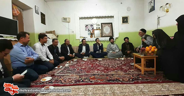 دیدار از خانواده شهید 15 ساله: علی جارویی