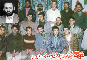 پدر شهید کیانی انبوهی به فرزند شهیدش پیوست پدر شهید کیانی انبوهی به فرزند شهیدش پیوست