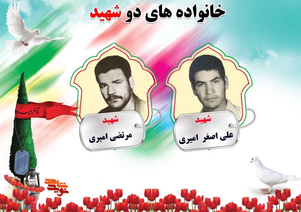 دو شهیدی های استان مرکزی؛ شهیدان امیری، امینی و انصاری دو شهیدی های استان مرکزی؛ شهیدان امیری، امینی و انصاری