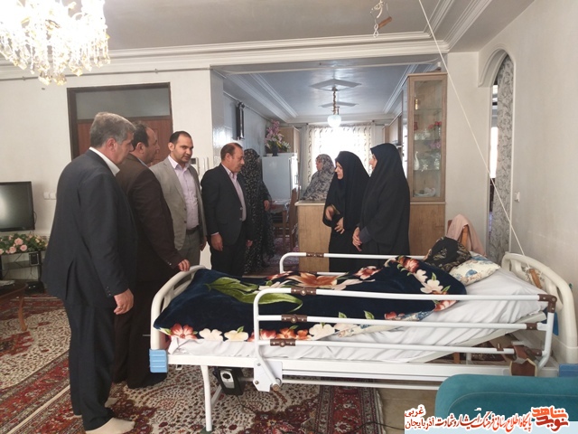 دیدار با مادر شهیدان معظم ارومیه دیدار با مادر شهیدان معظم ارومیه