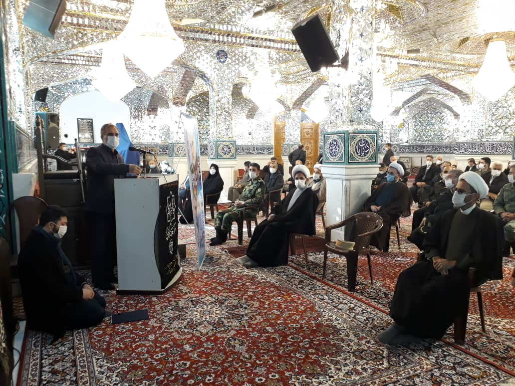 گزارش تصویری| مراسم غبارروبی و عطرافشانی شهدای مدافع حرم شهرستان بجنورد برگزار شد
