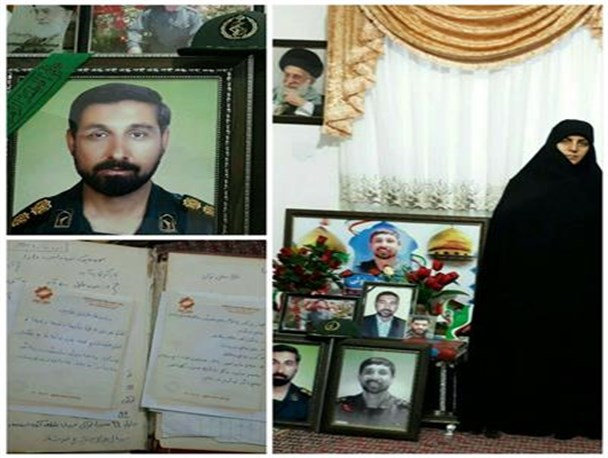 عروج زهراگونه شهید «غلامعلی تولی» در کارزار دفاع از حرم عروج زهراگونه شهید «غلامعلی تولی» در کارزار دفاع از حرم