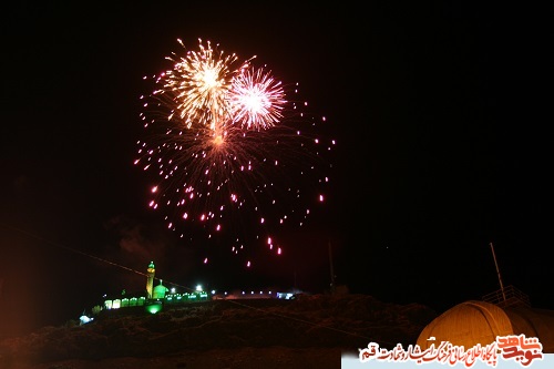 گزارش تصویری/ جشن شور و شادی در کوه خضرنبی استان قم