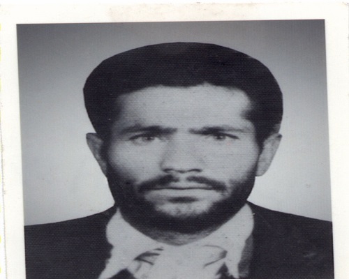 دستخط به یادگار مانده از شهید «حسن قاسمی»