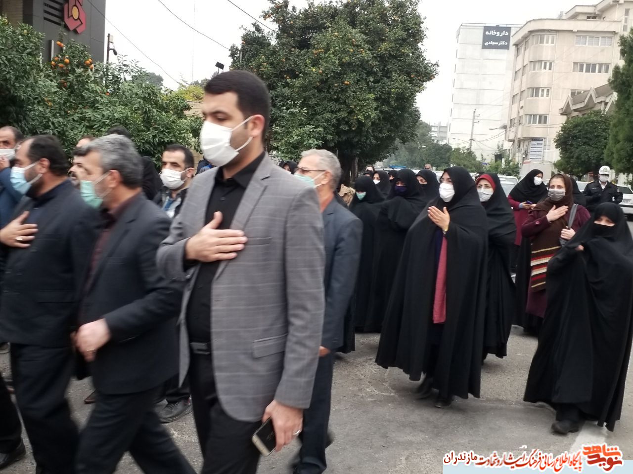 گزارش تصويرى|تشییع پیکر خادم الشهدا جانباز، آزاده حاج سید ابوالقاسم عبدالله پور در بابل مازندران