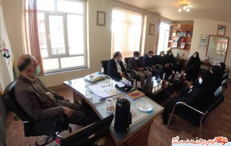 حضور مدير كل بنياد استان در شهرستان سلماس حضور مدير كل بنياد استان در شهرستان سلماس