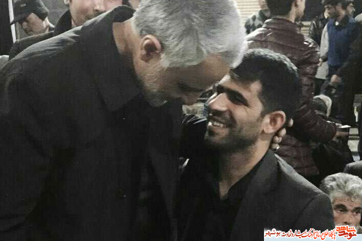 پیام تبریک«حاج قاسم سلیمانی» به مناسبت ازدواج رزمنده مدافع حرم
