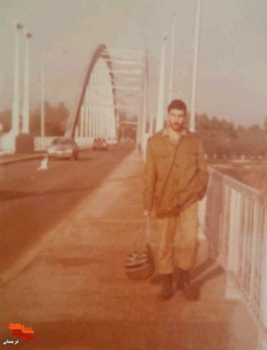 شهید «غلامرضا بختیاری» در قاب تصویر