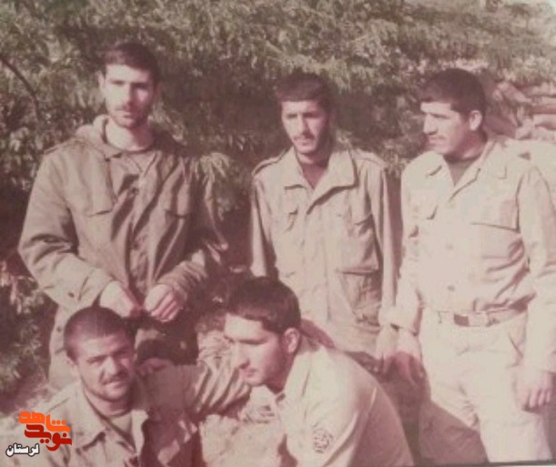 شهید «غلامرضا بختیاری» در قاب تصویر