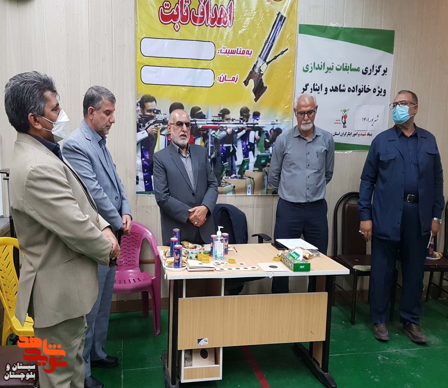 برگزاری مسابقه تیراندازی ویژه بانوان شاهد و ایثارگر در شهرستان زاهدان