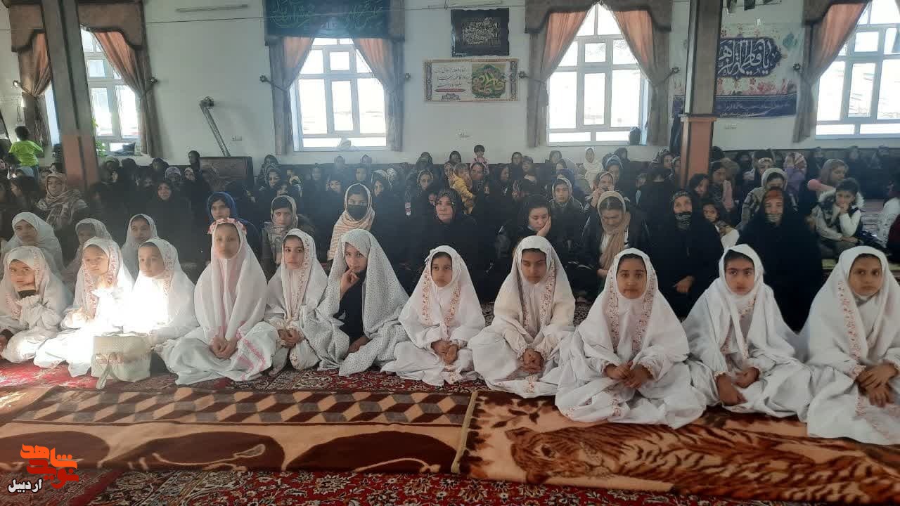 تجلیل از مادران شهدای بخش قصابه شهرستان مشکین شهر+ عکس