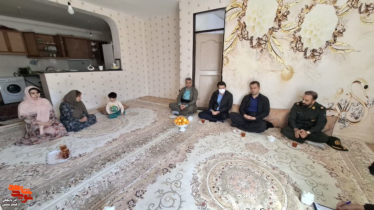 دیدار با جانباز معزز به مناسبت روز جانباز در شهرستان سردشت +تصاویر