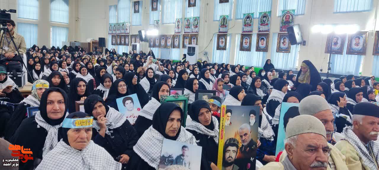 گزارش تصویری اجلاسیه شهدای شهرستان باشت