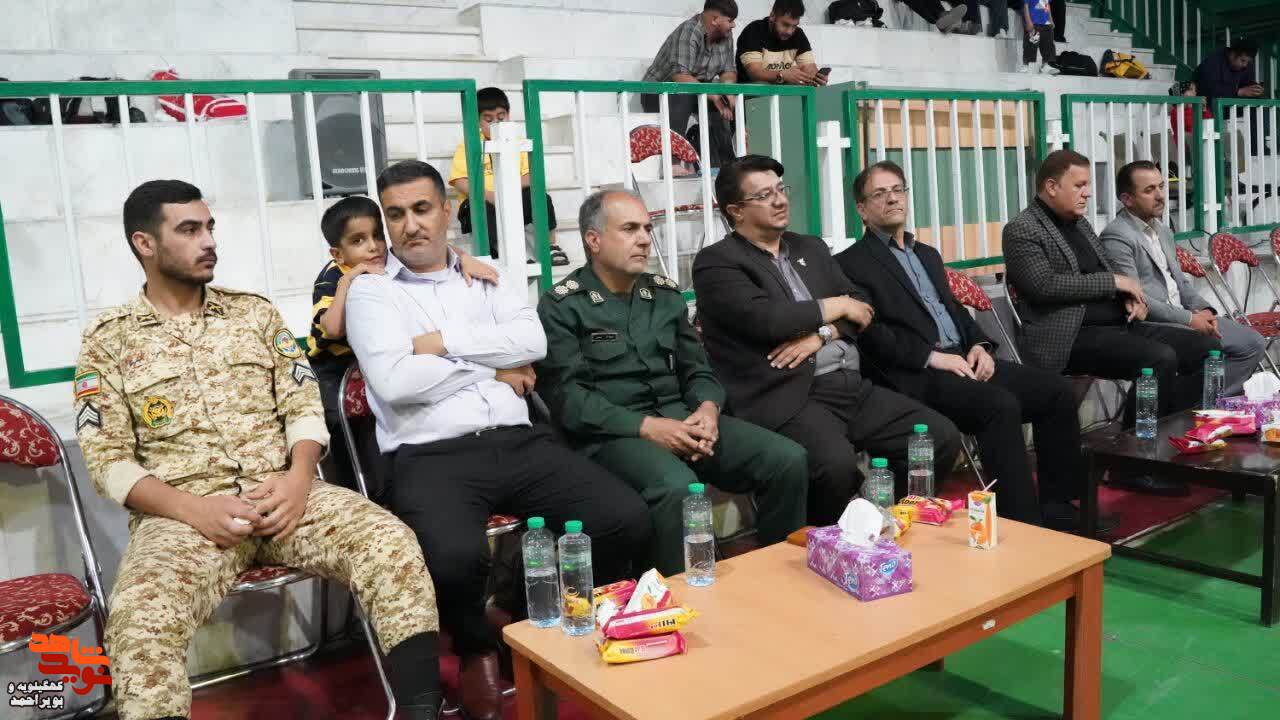 برگزاری مسابقات فوتسال  جام شهدا به مناسبت سالروز آزادسازی خرمشهر و گرامیداشت شهدای خدمت