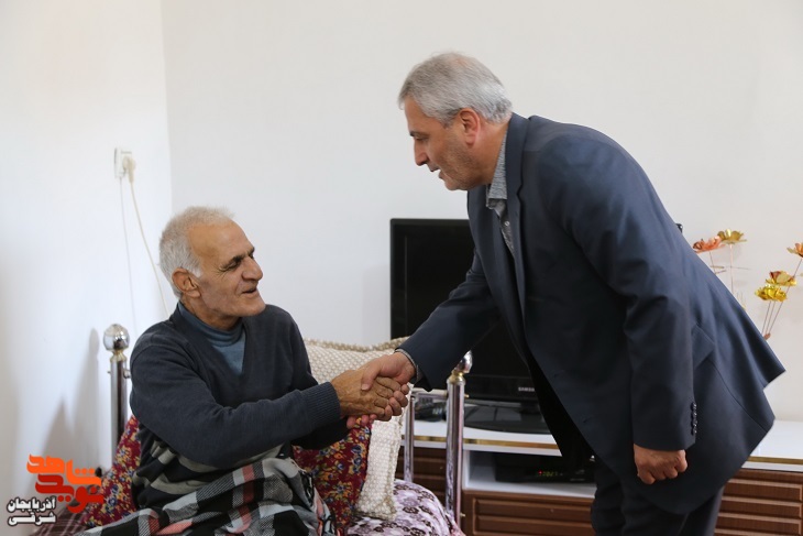 دیدار سلمانی با 6 عضو جامعۀ ایثارگری در مرند + تصاویر