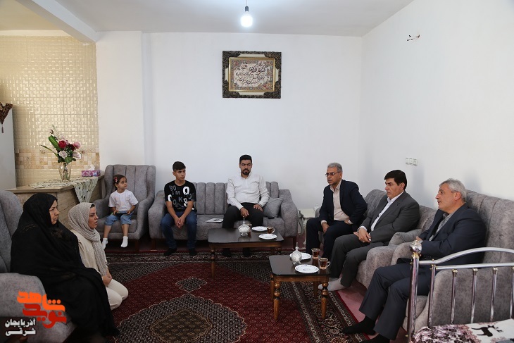دیدار سلمانی با 6 عضو جامعۀ ایثارگری در مرند + تصاویر