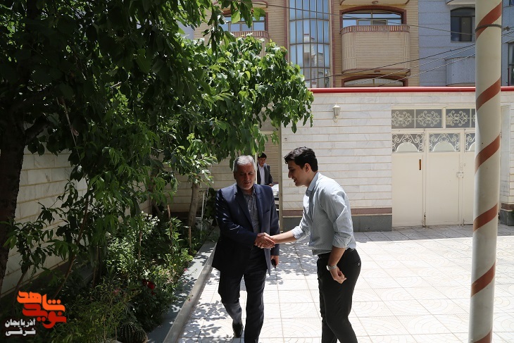 دیدار سلمانی با 6 عضو جامعۀ ایثارگری در مرند + تصاویر