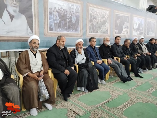 مراسم چهلم شهدای خدمت و گرامیداشت شهدای هفتم تیر در تبریز
