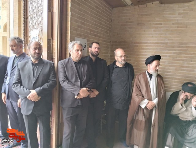 مراسم چهلم شهدای خدمت و گرامیداشت شهدای هفتم تیر در تبریز
