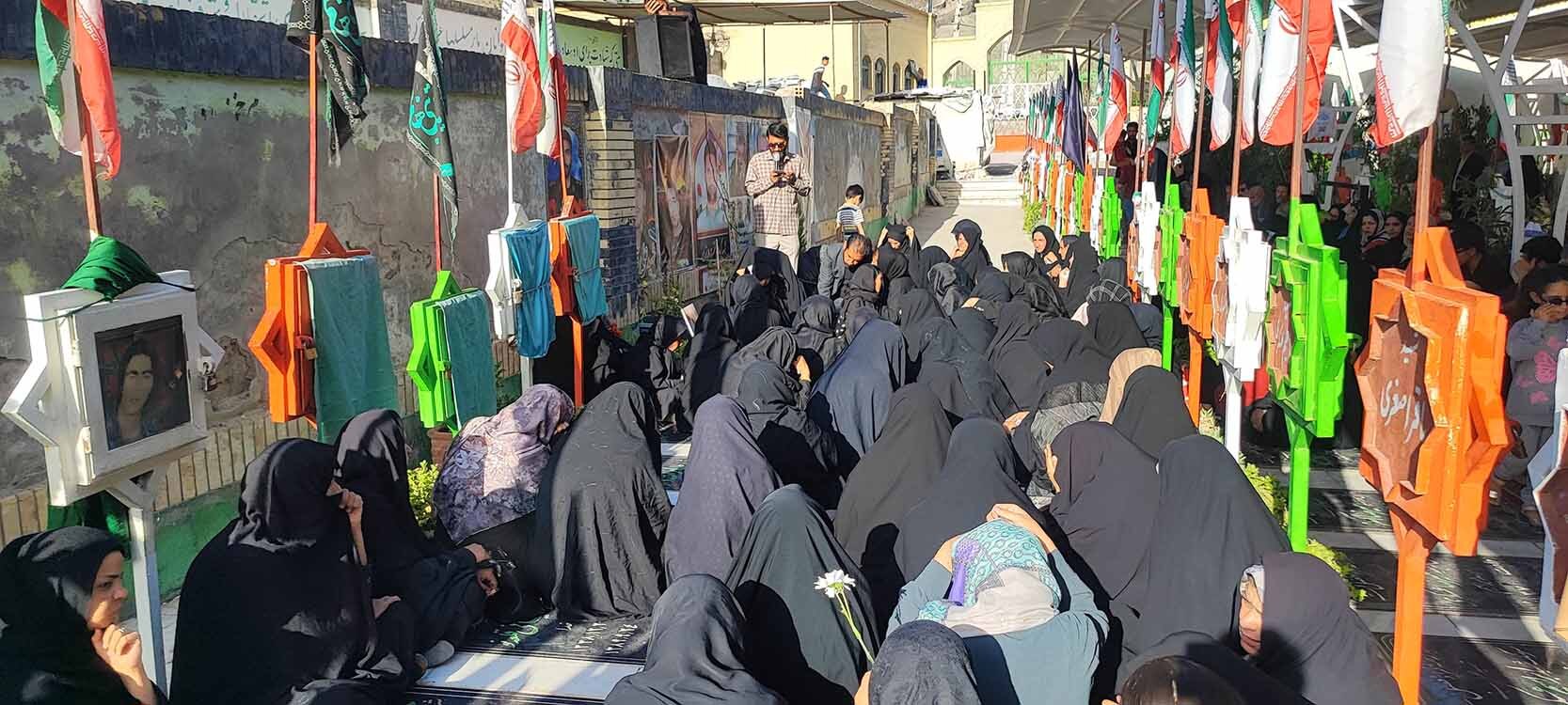 مراسم گراميداشت سالگرد شهادت شهيدان«روح الله عالی» و «علی قاسمی» برگزار شد