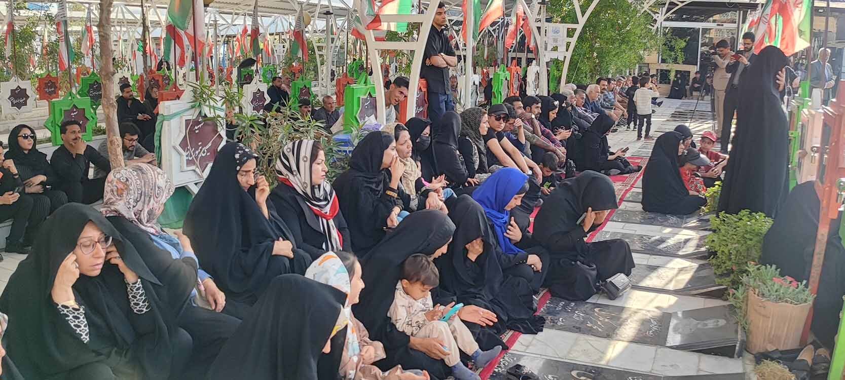 مراسم گراميداشت سالگرد شهادت شهيدان«روح الله عالی» و «علی قاسمی» برگزار شد