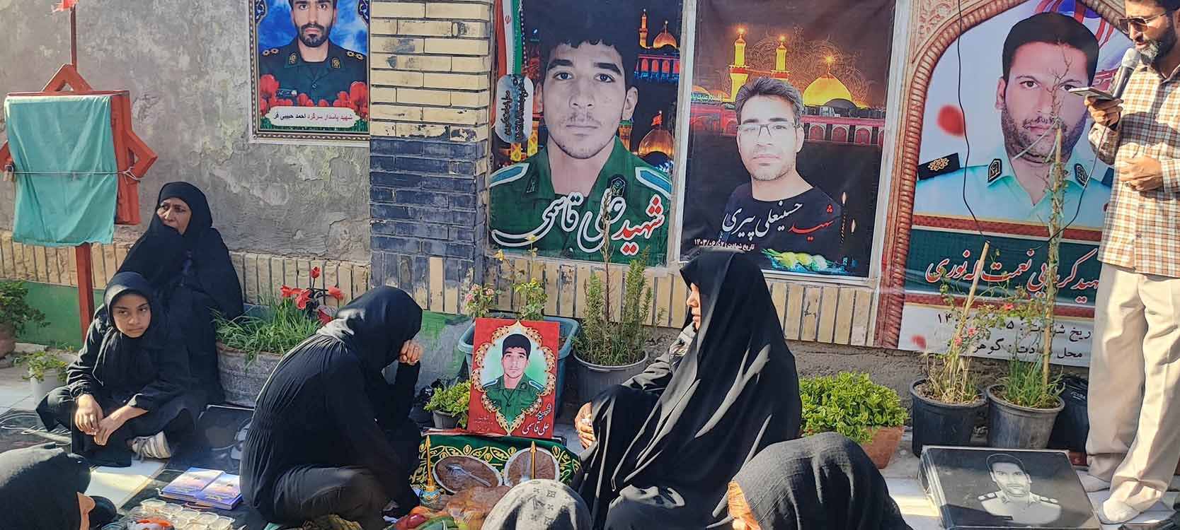 مراسم گراميداشت سالگرد شهادت شهيدان«روح الله عالی» و «علی قاسمی» برگزار شد