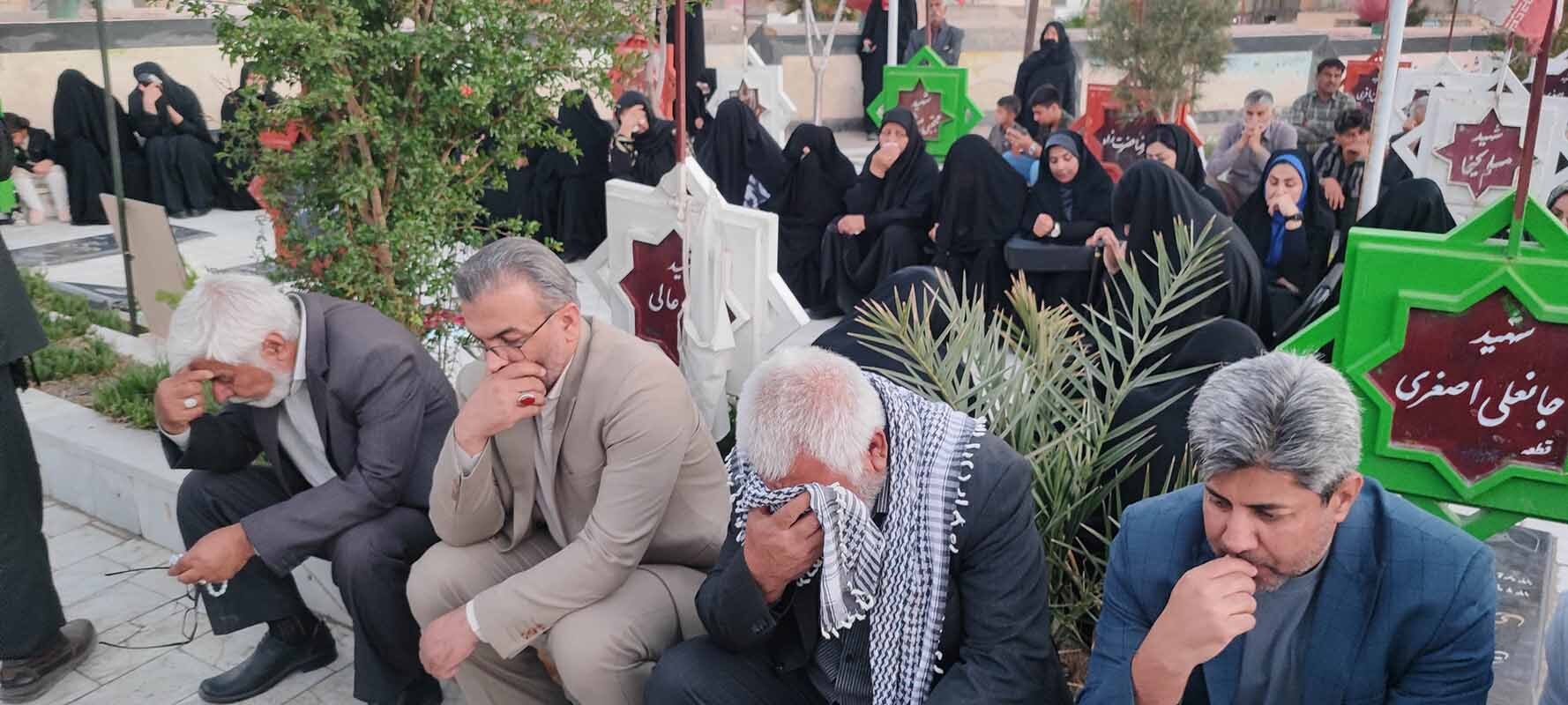مراسم گراميداشت سالگرد شهادت شهيدان«روح الله عالی» و «علی قاسمی» برگزار شد