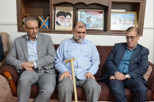 دیدار مدیرکل بنیاد شهید با ایثارگران پلدختر