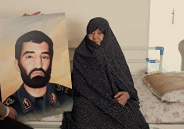 مادر حاج احمد متوسلیان، آسمانی شد