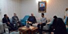 دیدار مدیرکل بنیاد شهید تهران با خانواده شهدای خدمت