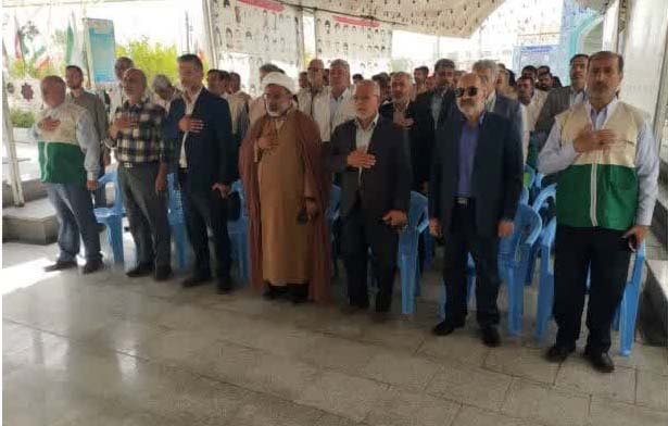 خادمین رضوی میهمان گلزار شهدای زاهدان شدند