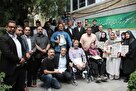 گزارش تصویری| برگزاری آیین تجلیل از قهرمانان ایثارگر البرزی در میان هدیه‌ها...