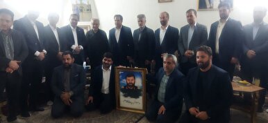 دیدار با خانواده شهید والامقام خدمت «سیدمهدی موسوی»