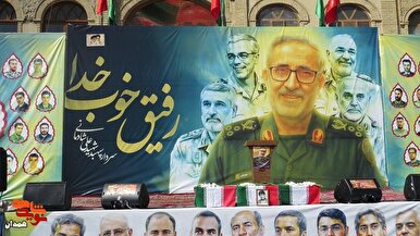 گزارش تصویری| سنگ تمام همدانی‌ها در بدرقه فرمانده