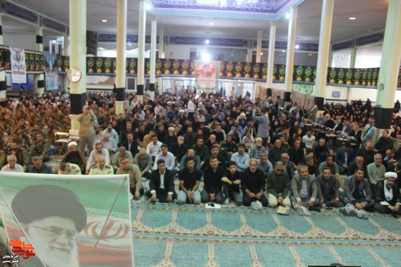 مراسم بزرگداشت شهدای اقتدار در شهرستان میاندوآب