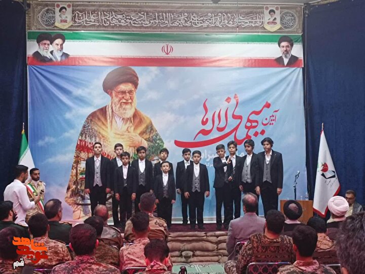 «مهمانی لاله‌ها» در جوار مزار شهدا برگزار شد
