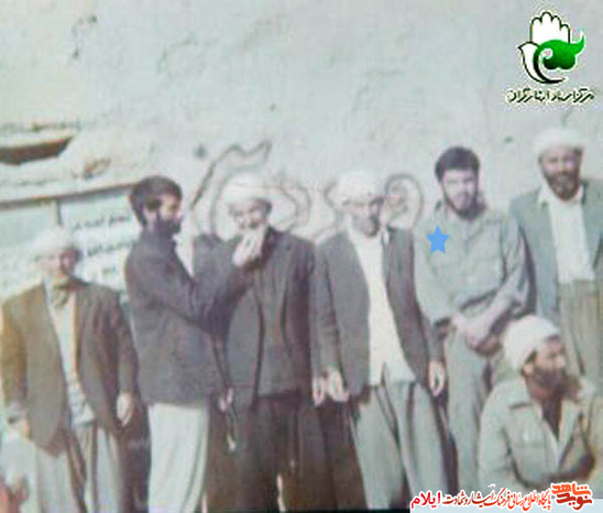 شهید هدایت صحرایی فرمانده اطلاعات گردان 505 محرم 